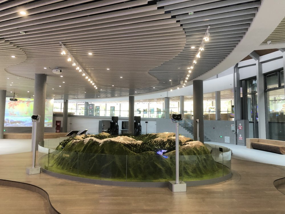 九寨沟游客展厅中心